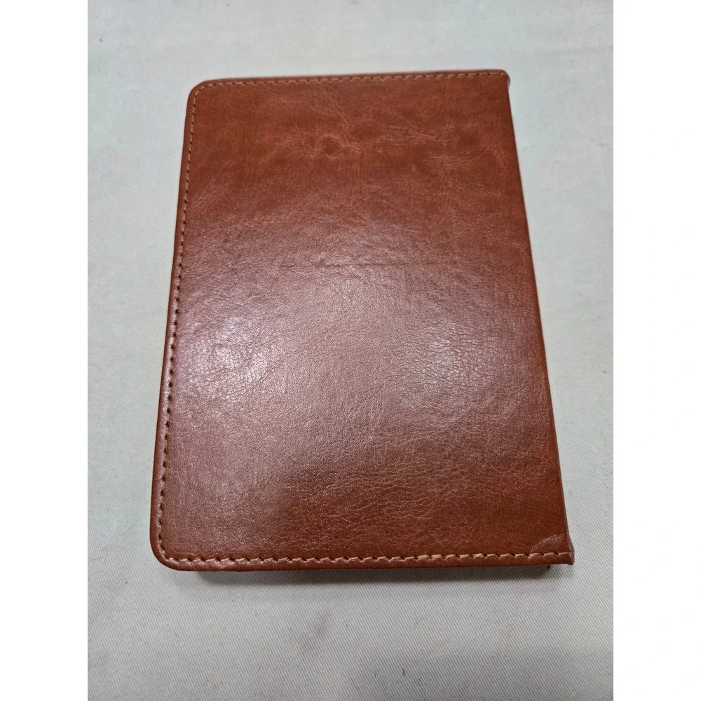 One Minute With God For Men 365 Daily Devotions Brown Faux Leather Book